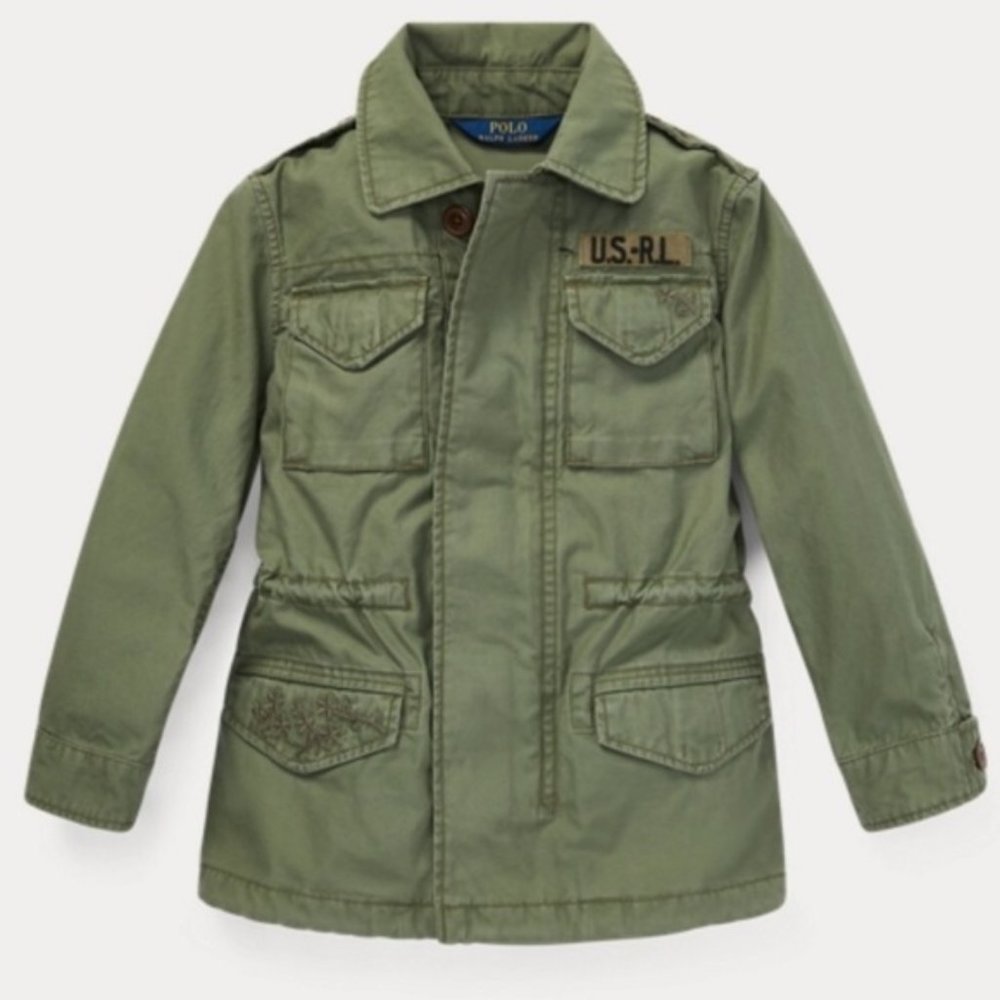SOLD NWT Polo Ralph Lauren Girls Cotton Jacket - Picture 1 of 5